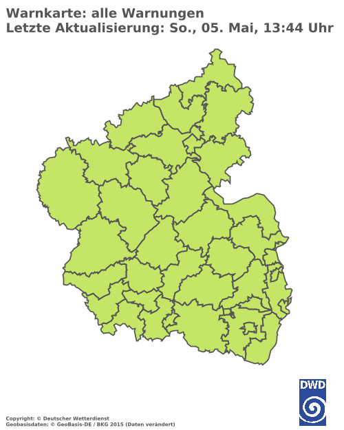 Aktuelle Wetterwarnungen für  Saarpfalz-Kreis
