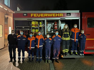 Huuraa Bauchtasche Mit Feuerwehr Schriftzug - 2,5 Liter Schwarz Für Jugendliche